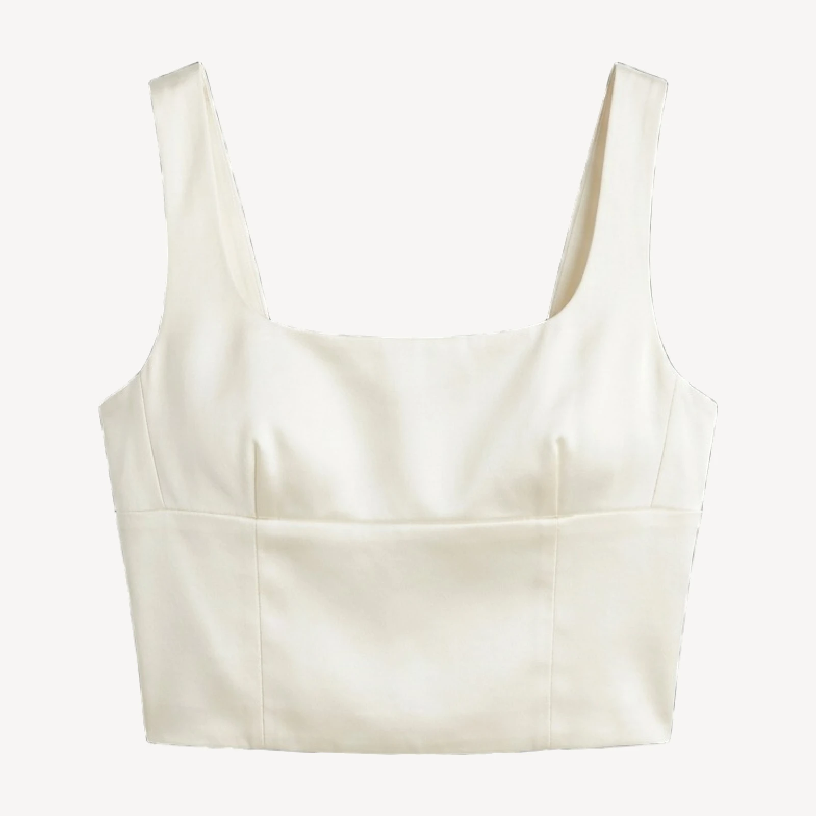 Shine Satin Bustier