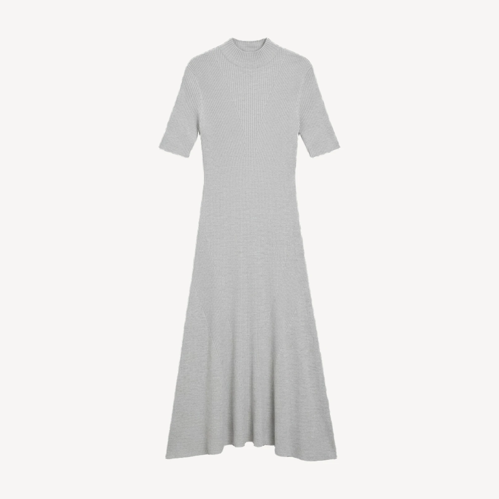 Boss Farie Ribbed Half Sleeve Dress