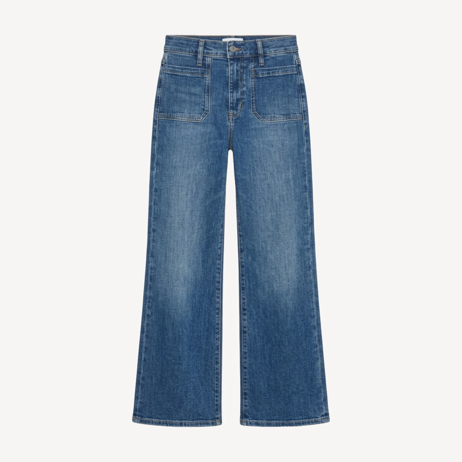 Frame Le Palazzo Modernist High Rise Wide Leg Jeans