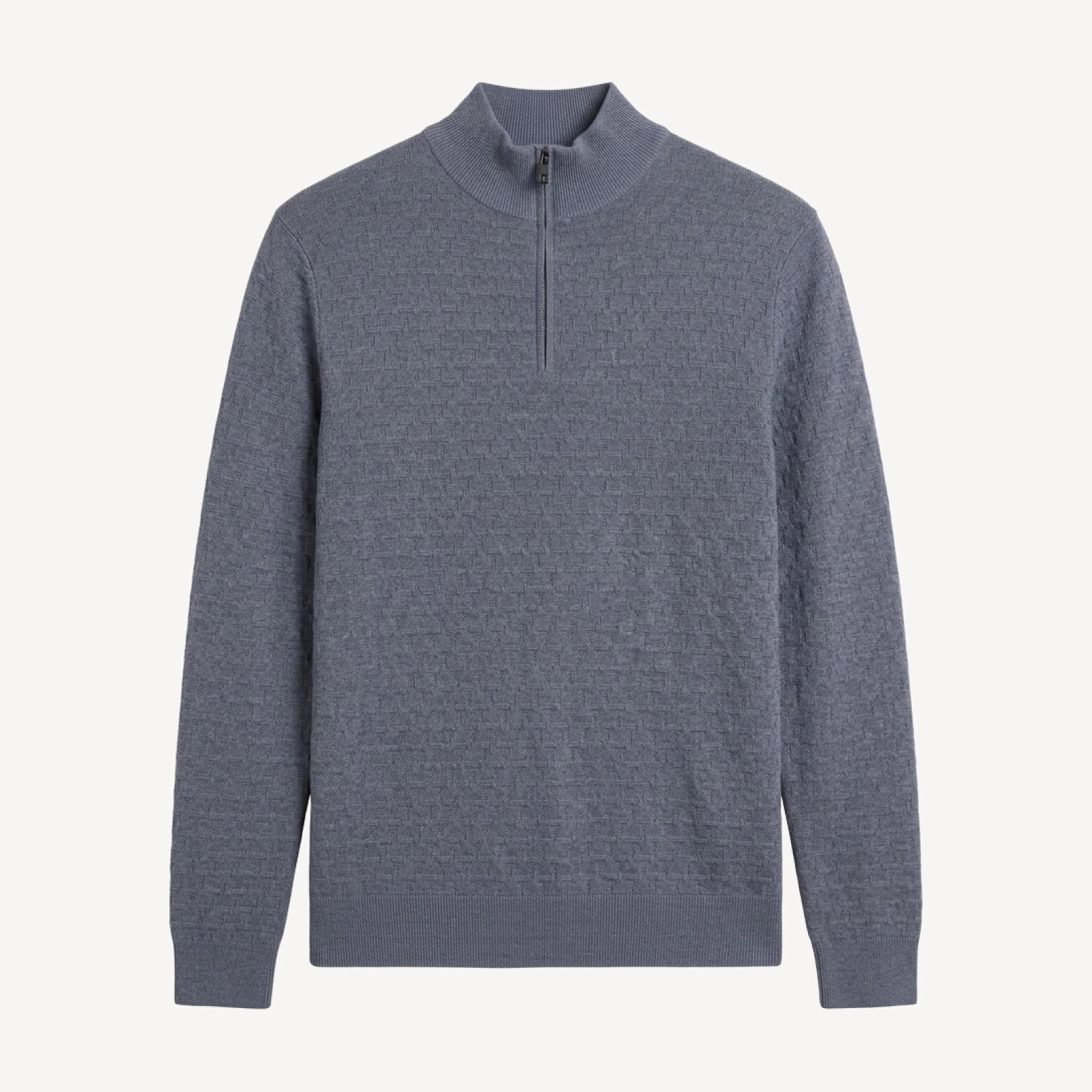 Ted Baker T Stitch Quarter Zip Pullover Sweater