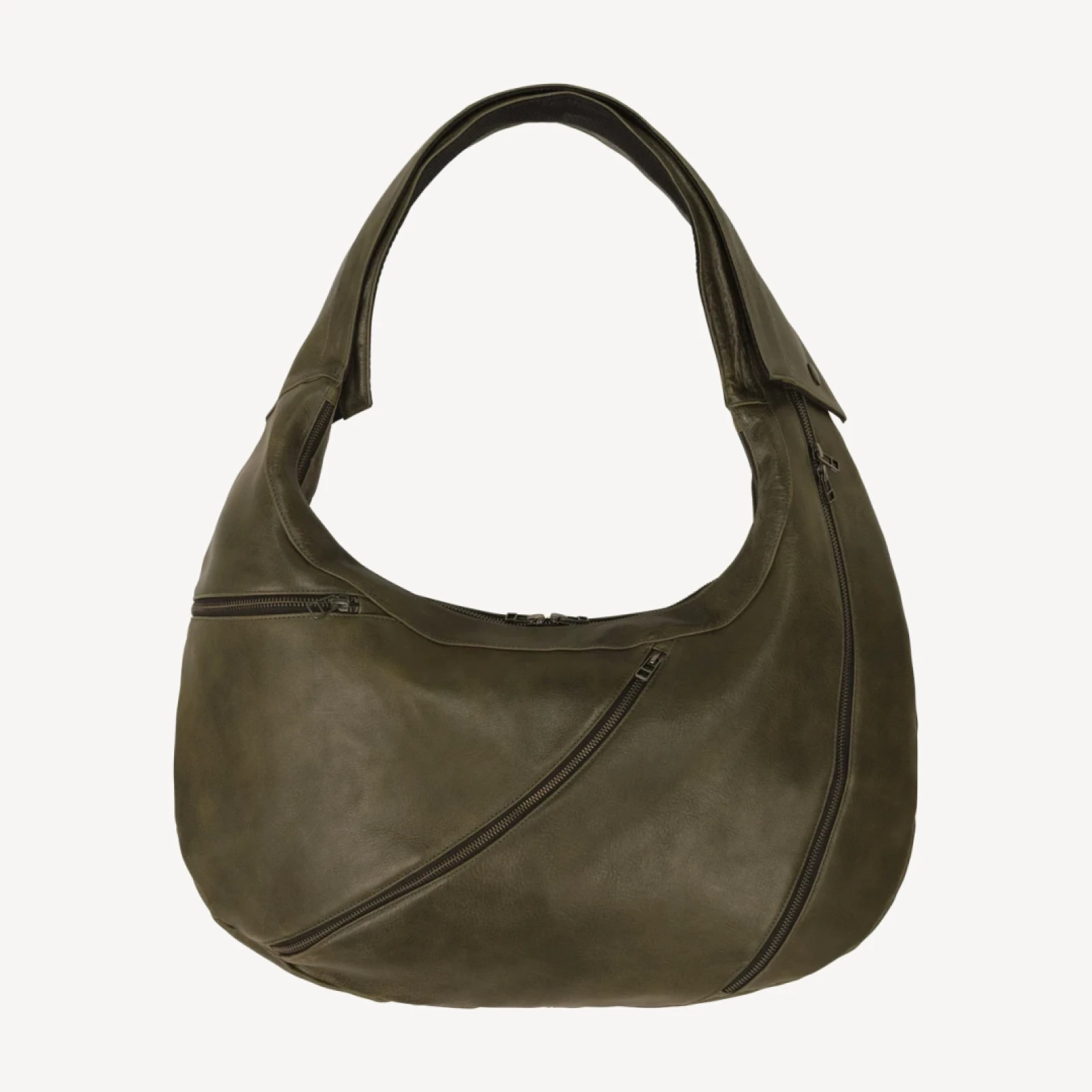 CARVED LEATHER BAG