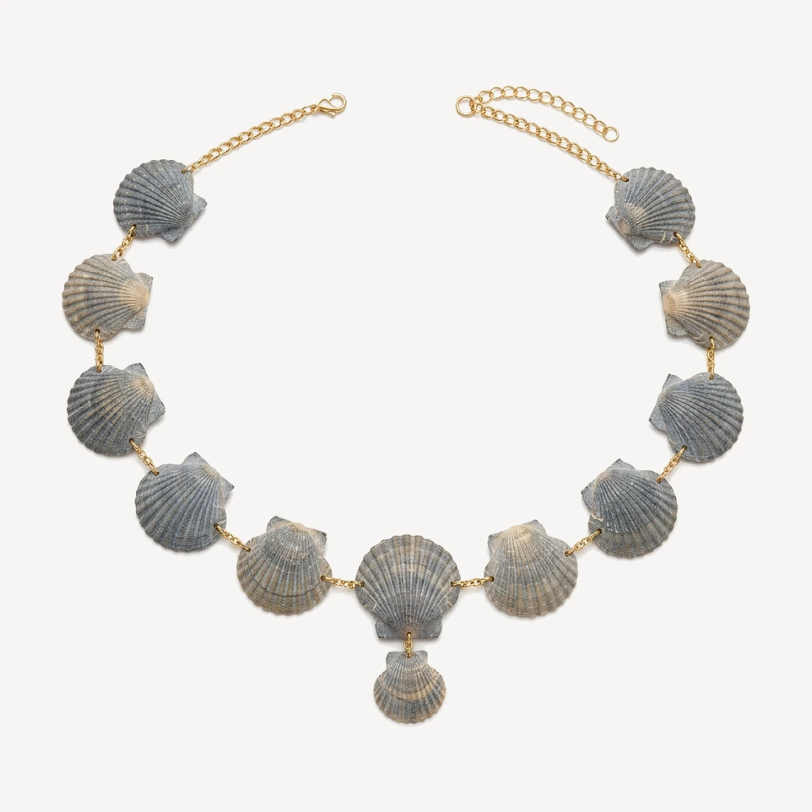 Scallop Belly Chain Belt