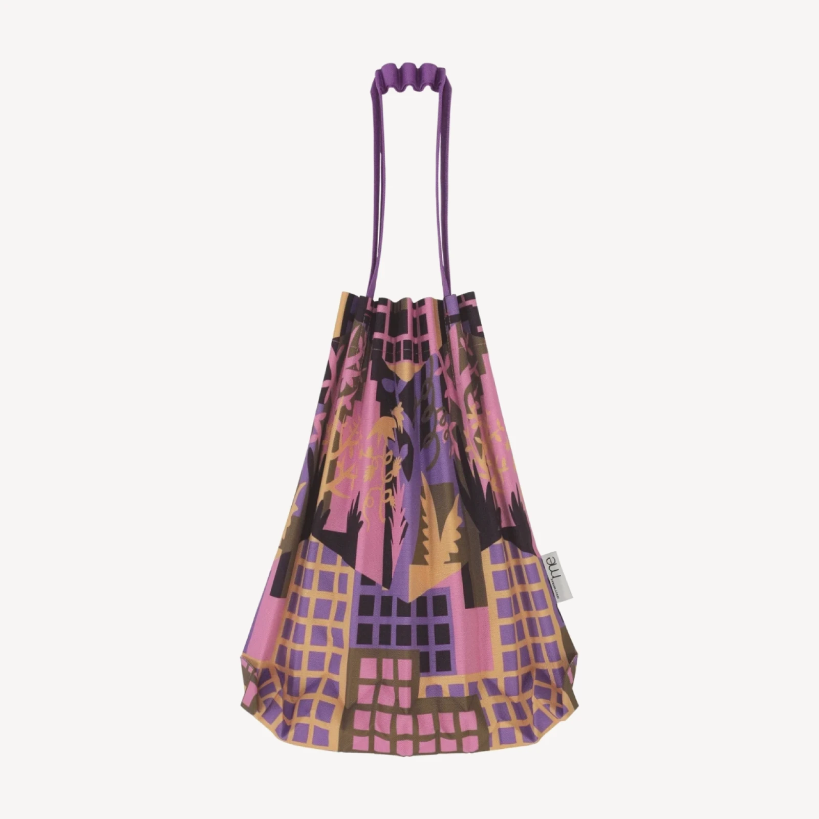 BUILDING TRUNK PLEATS BAG