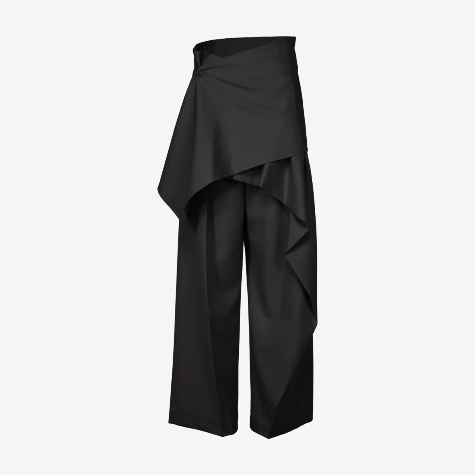 LUSTROUS WOOL PANTS