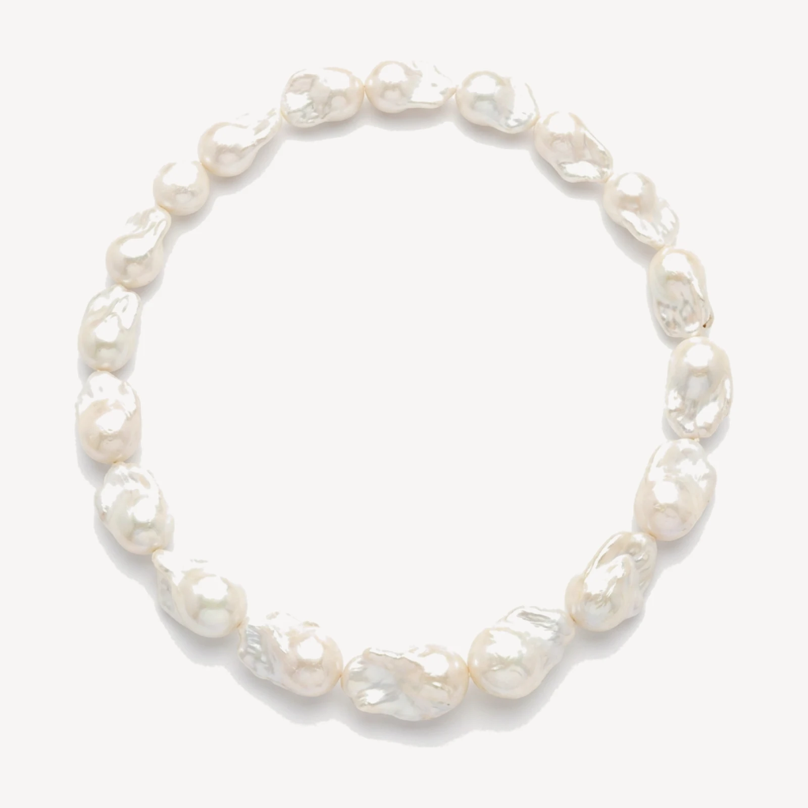 Chunky Baroque Pearl Necklace