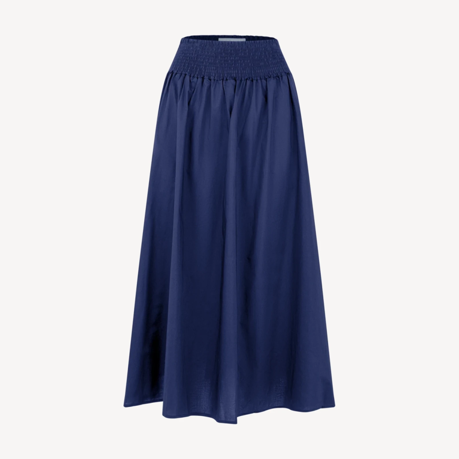 The Delphine Nap Skirt - Navy Cotton