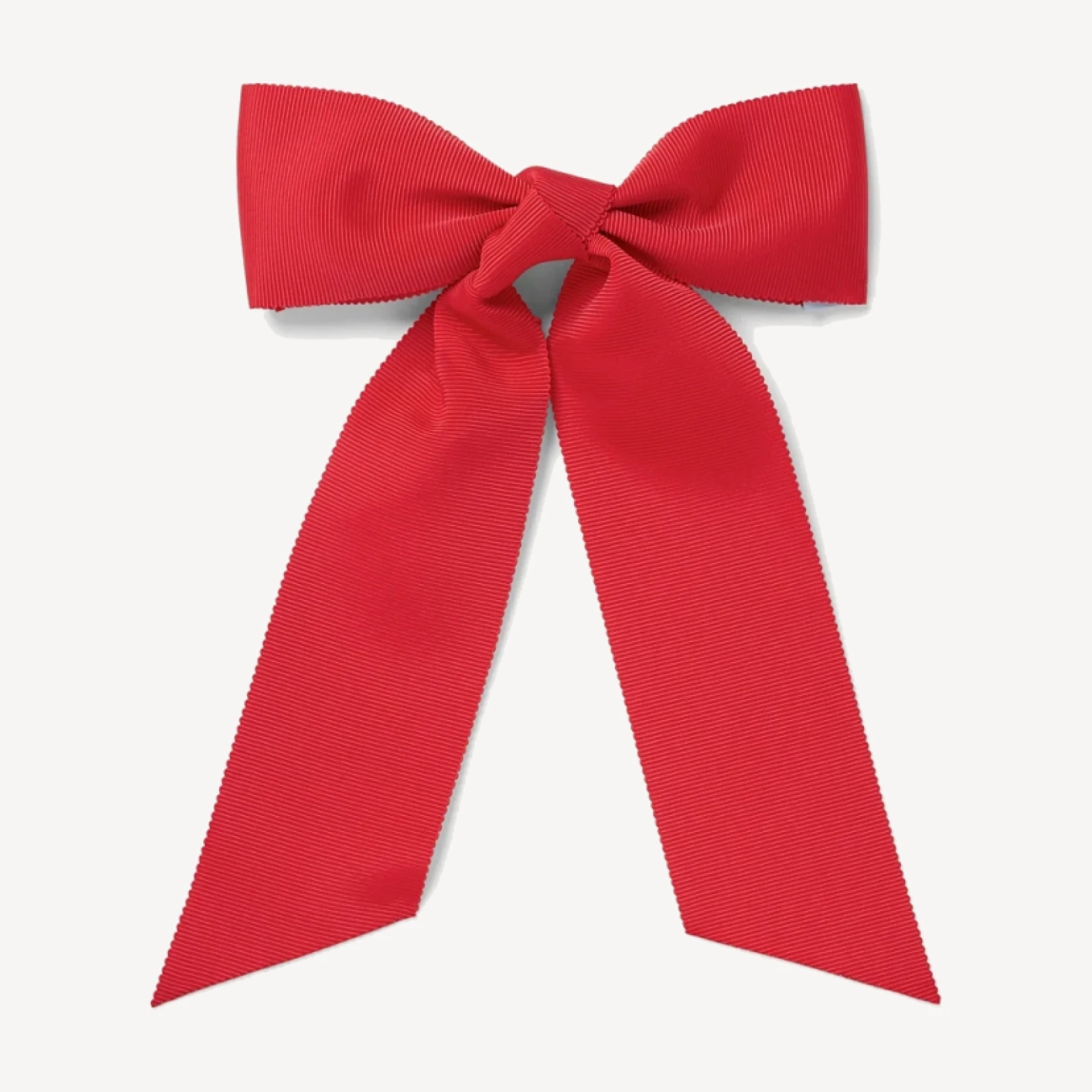 The Belle Bow - Red Grosgrain