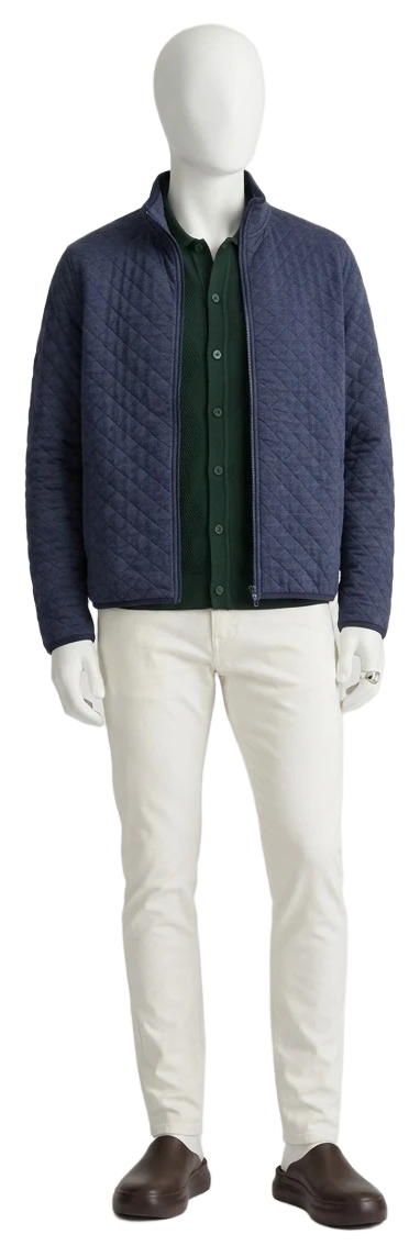 The pieces of this look on a mannequin, a Rewear Reverie preview