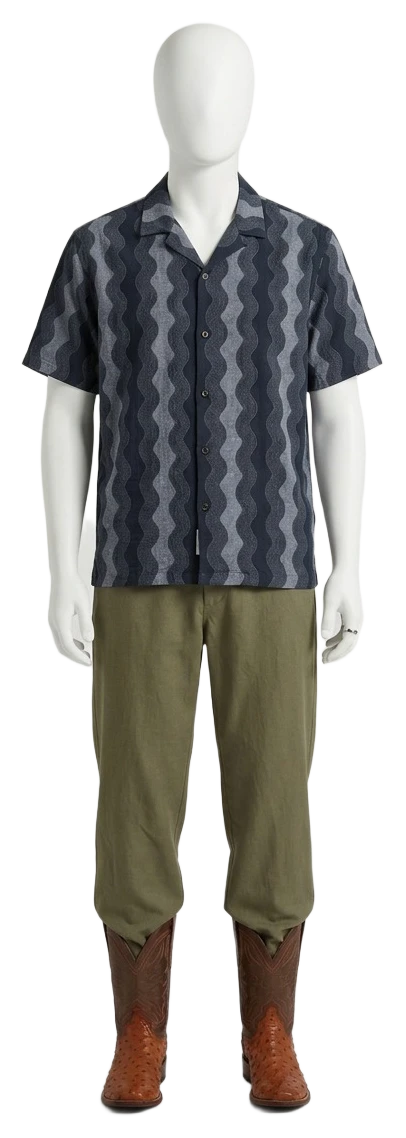 The pieces of this look on a mannequin, a Rewear Reverie preview