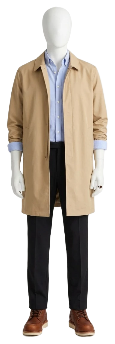 The pieces of this look on a mannequin, a Rewear Reverie preview