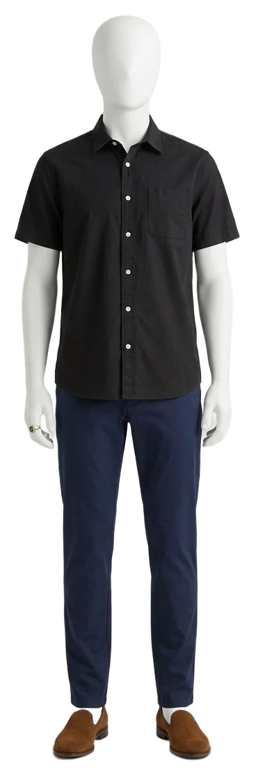 The pieces of this look on a mannequin, a Rewear Reverie preview