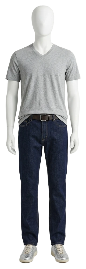The pieces of this look on a mannequin, a Rewear Reverie preview