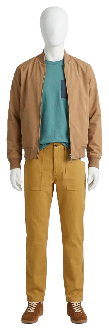 The pieces of this look on a mannequin, a Rewear Reverie preview