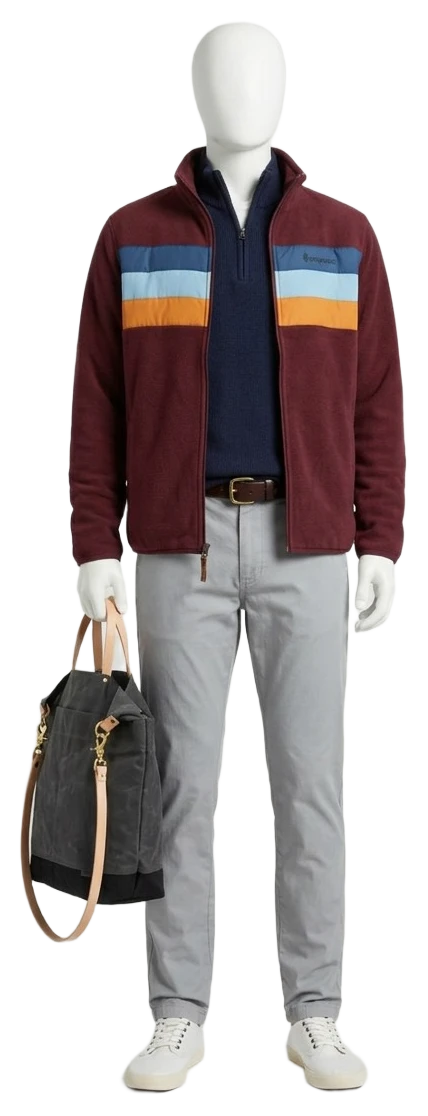 The pieces of this look on a mannequin, a Rewear Reverie preview