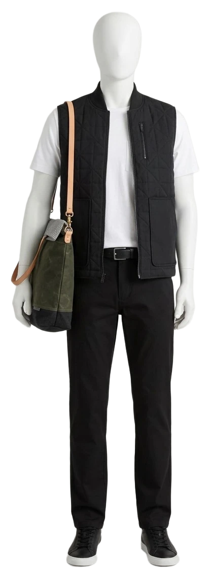 The pieces of this look on a mannequin, a Rewear Reverie preview