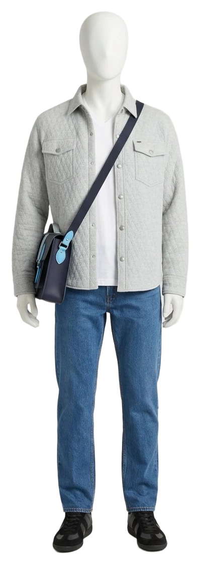The pieces of this look on a mannequin, a Rewear Reverie preview