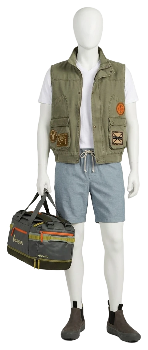 The pieces of this look on a mannequin, a Rewear Reverie preview