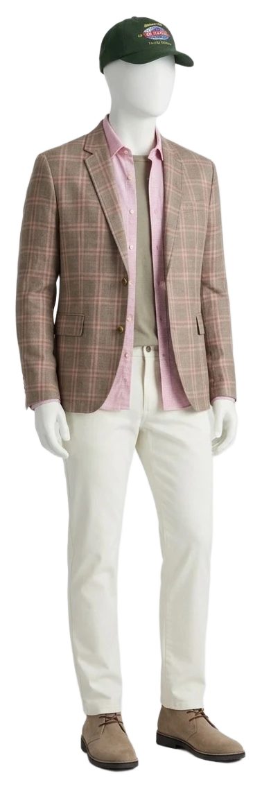 The pieces of this look on a mannequin, a Rewear Reverie preview