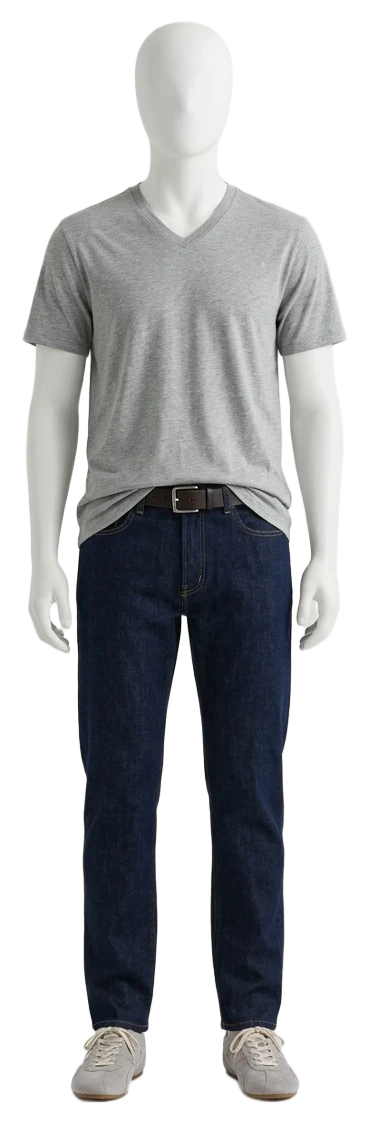 The pieces of this look on a mannequin, a Rewear Reverie preview