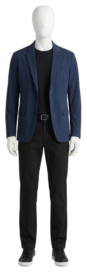 The pieces of this look on a mannequin, a Rewear Reverie preview