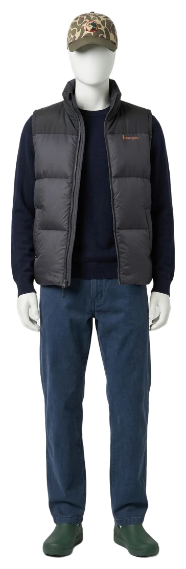The pieces of this look on a mannequin, a Rewear Reverie preview