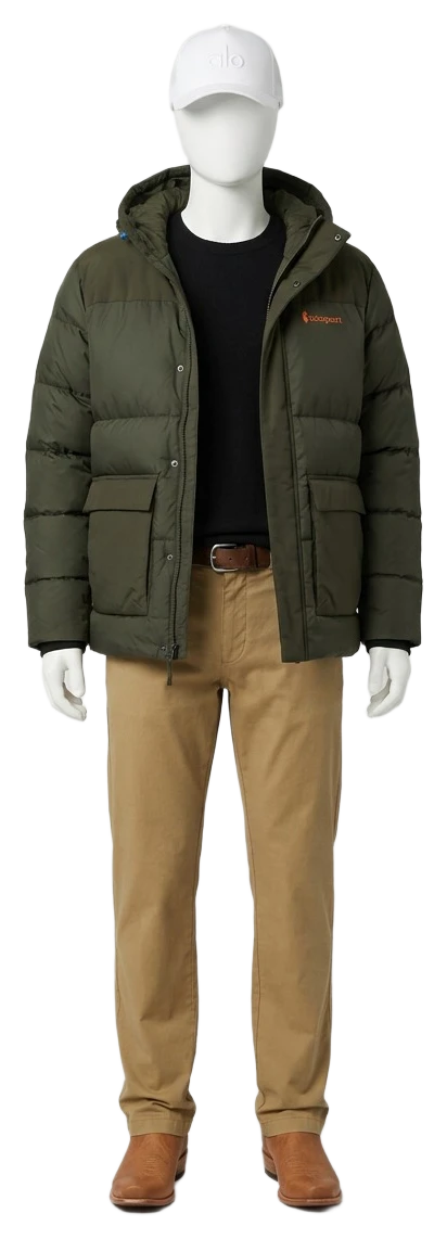The pieces of this look on a mannequin, a Rewear Reverie preview