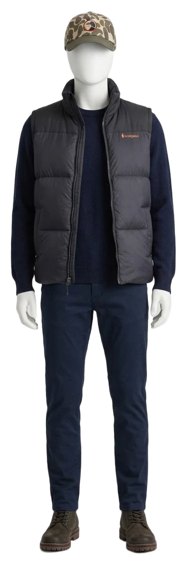 The pieces of this look on a mannequin, a Rewear Reverie preview