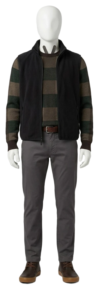 The pieces of this look on a mannequin, a Rewear Reverie preview