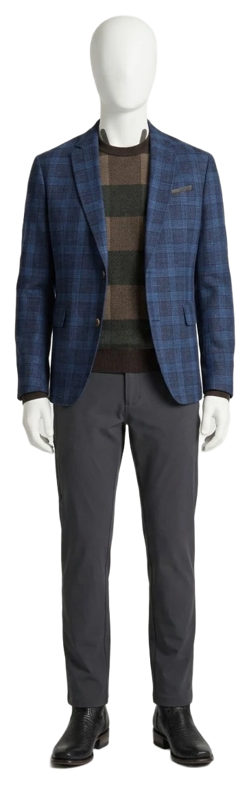 The pieces of this look on a mannequin, a Rewear Reverie preview