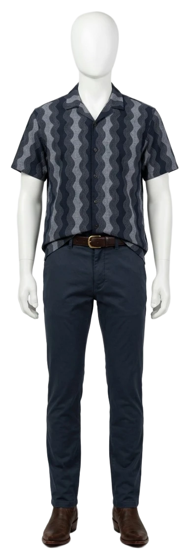 The pieces of this look on a mannequin, a Rewear Reverie preview