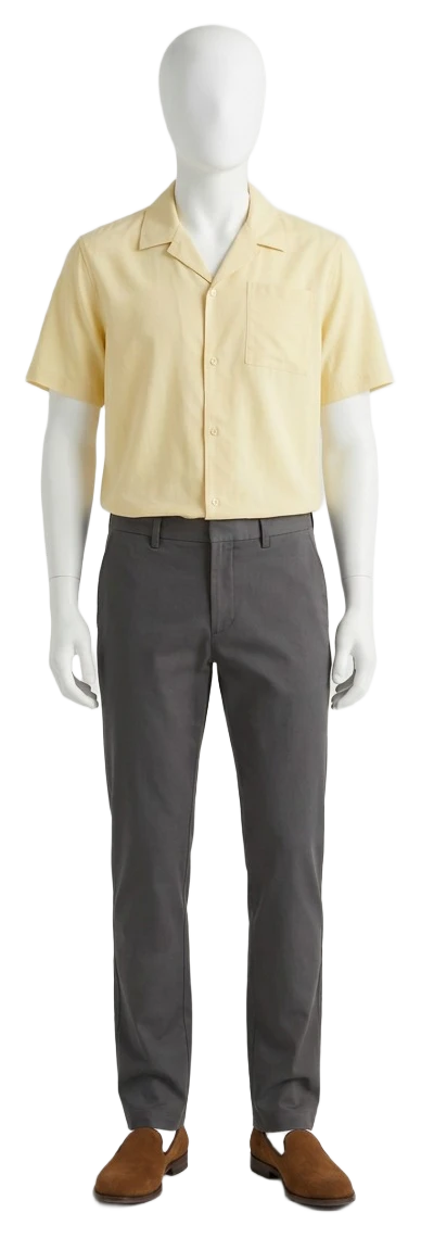 The pieces of this look on a mannequin, a Rewear Reverie preview