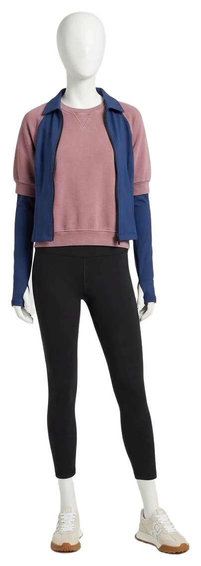The pieces of this look on a mannequin, a Rewear Reverie preview