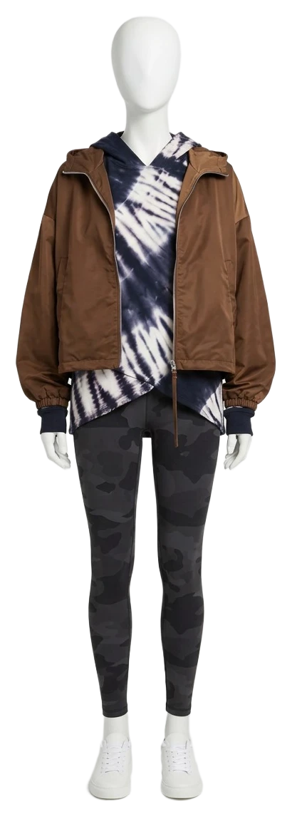 The pieces of this look on a mannequin, a Rewear Reverie preview