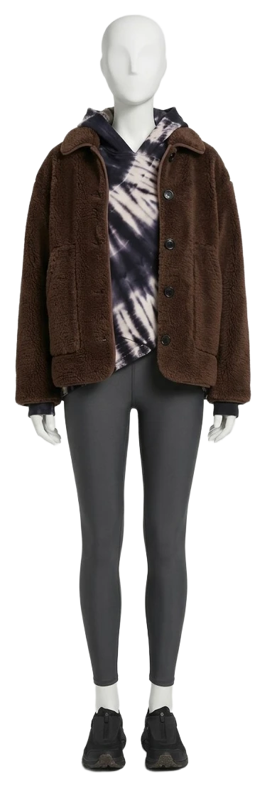The pieces of this look on a mannequin, a Rewear Reverie preview