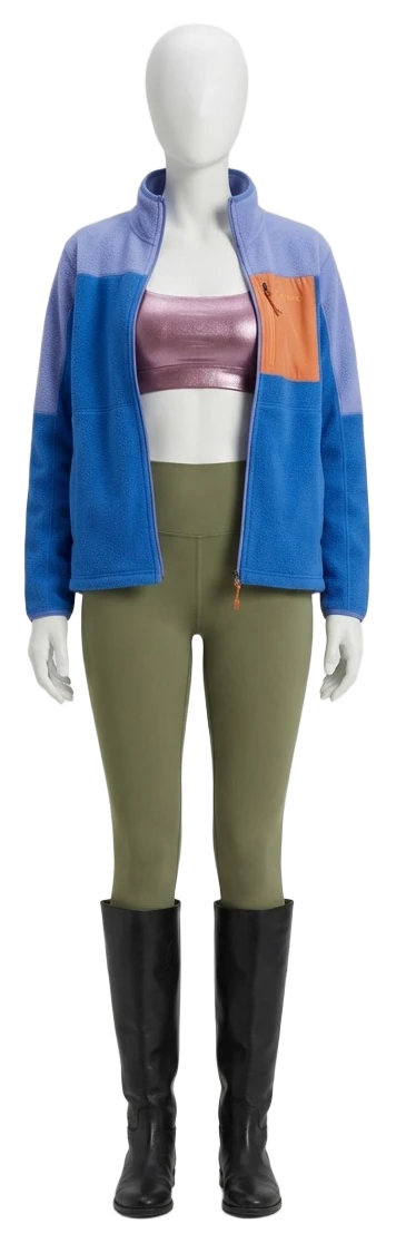 The pieces of this look on a mannequin, a Rewear Reverie preview