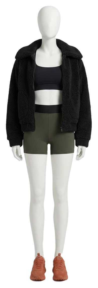 The pieces of this look on a mannequin, a Rewear Reverie preview