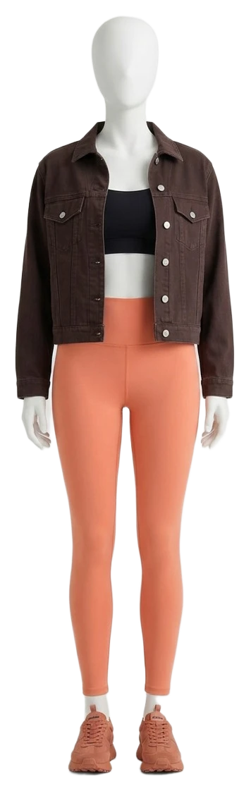 The pieces of this look on a mannequin, a Rewear Reverie preview