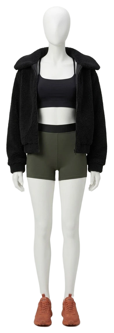 The pieces of this look on a mannequin, a Rewear Reverie preview