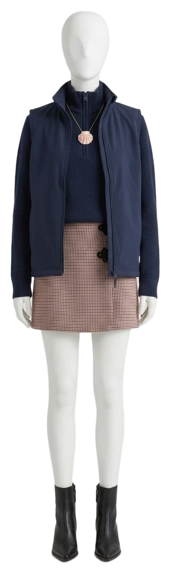 The pieces of this look on a mannequin, a Rewear Reverie preview