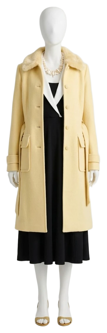 The pieces of this look on a mannequin, a Rewear Reverie preview