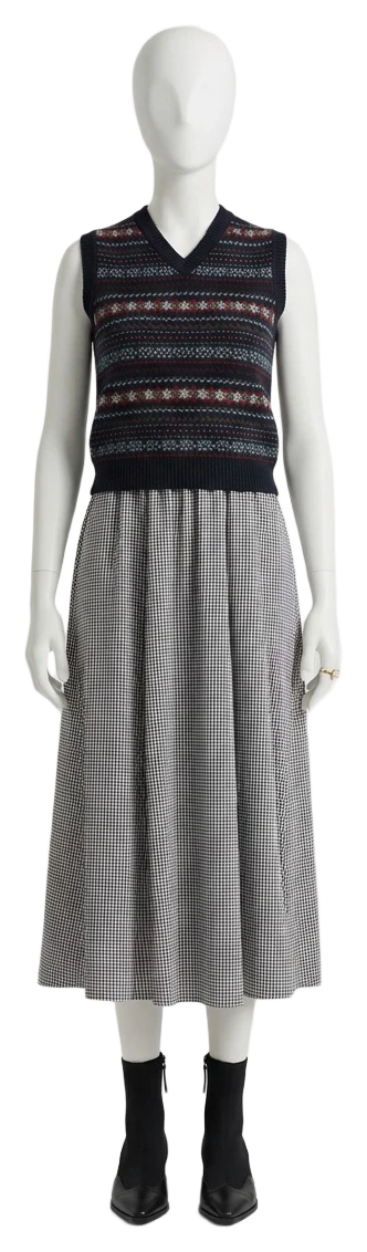 The pieces of this look on a mannequin, a Rewear Reverie preview