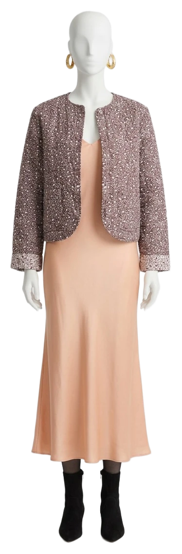 The pieces of this look on a mannequin, a Rewear Reverie preview
