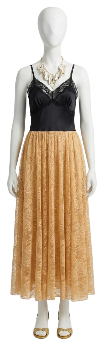 The pieces of this look on a mannequin, a Rewear Reverie preview