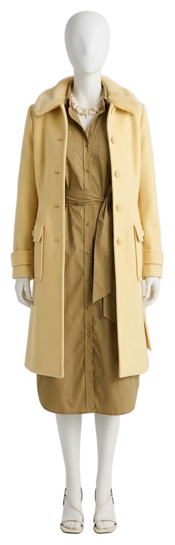 The pieces of this look on a mannequin, a Rewear Reverie preview