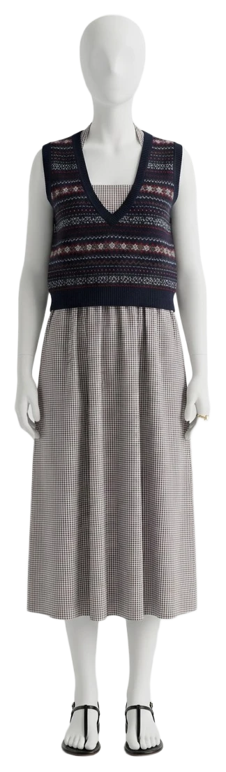 The pieces of this look on a mannequin, a Rewear Reverie preview