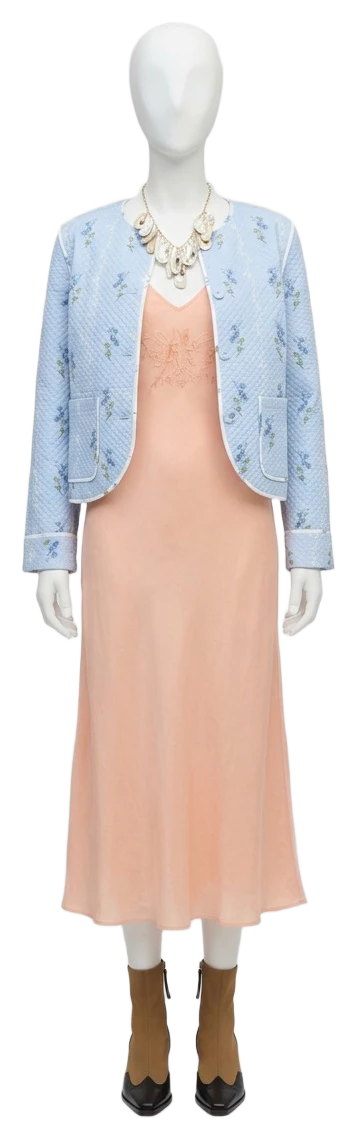 The pieces of this look on a mannequin, a Rewear Reverie preview