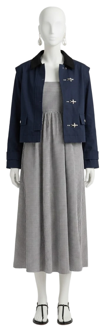 The pieces of this look on a mannequin, a Rewear Reverie preview
