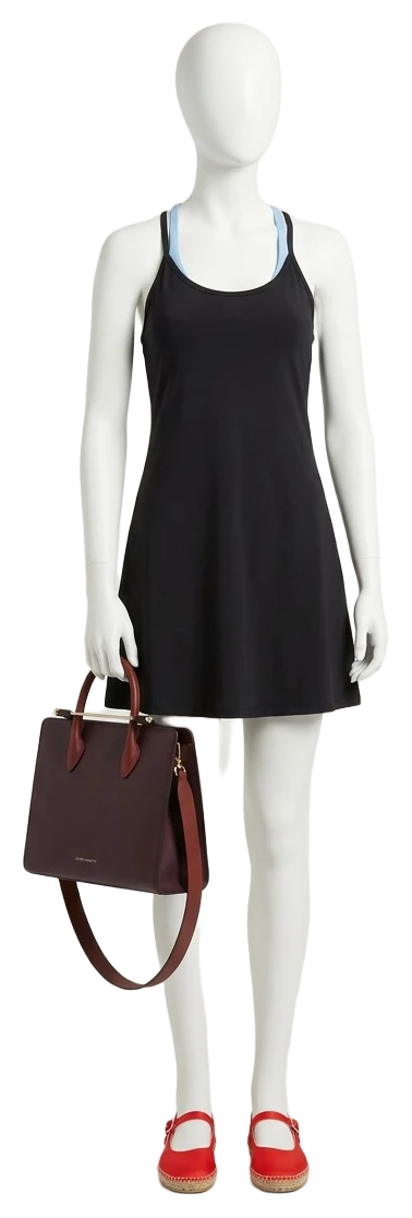 The pieces of this look on a mannequin, a Rewear Reverie preview