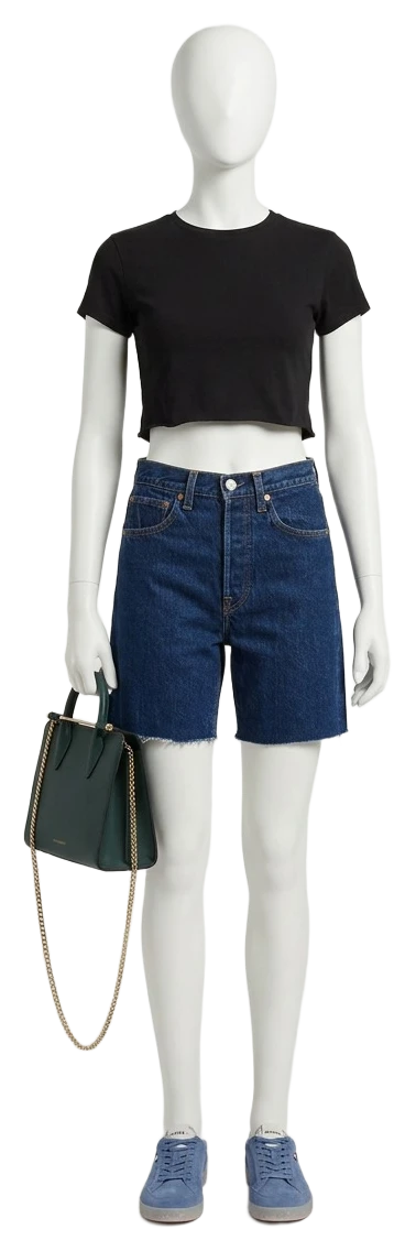 The pieces of this look on a mannequin, a Rewear Reverie preview