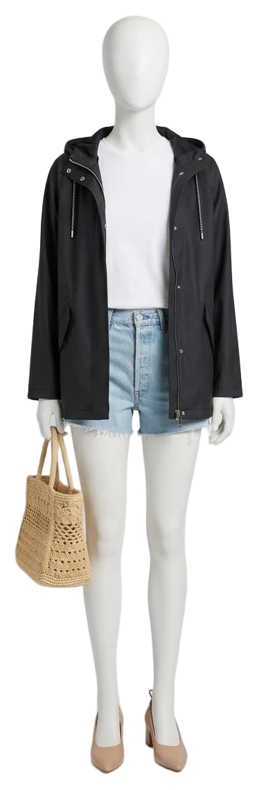 The pieces of this look on a mannequin, a Rewear Reverie preview